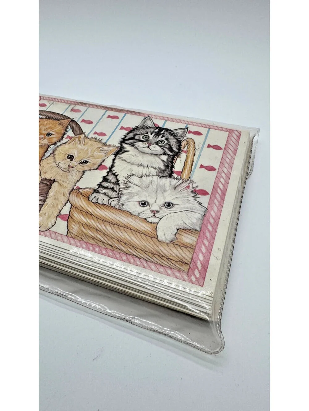 Basket of Kitties Blank Greeting Cards by Mary Badenhop (12) Cards - New